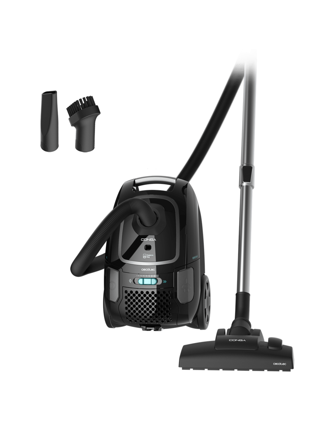 Aspirador de trineo Conga Rockstar Powerbag Max