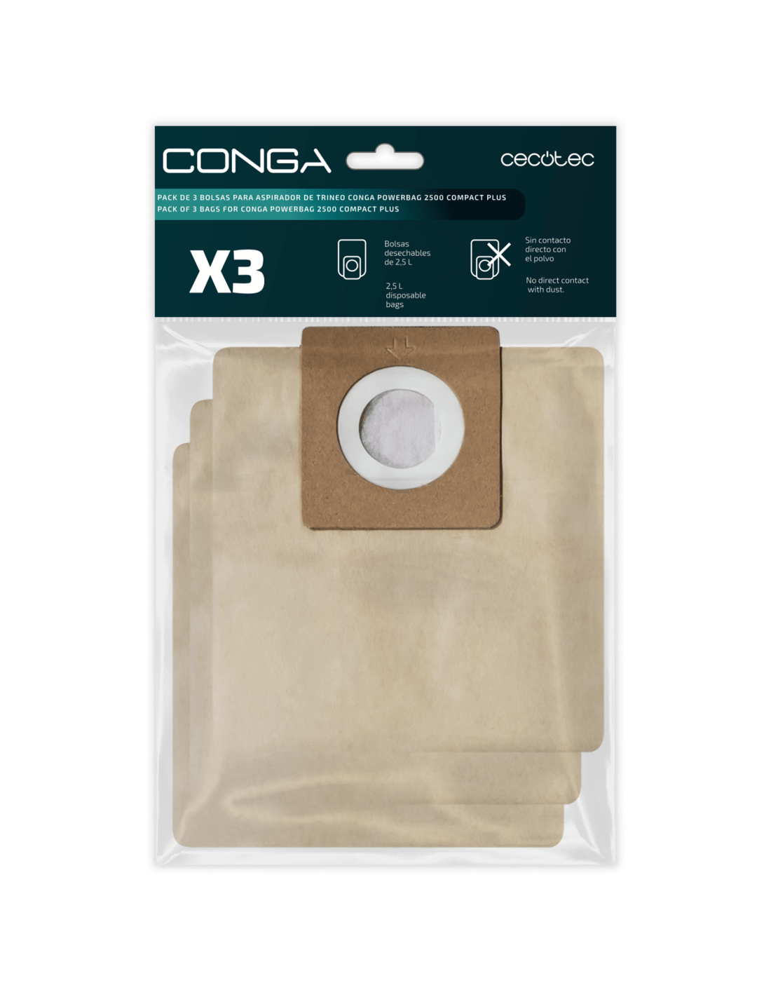 PACK DE 3 BOLSAS