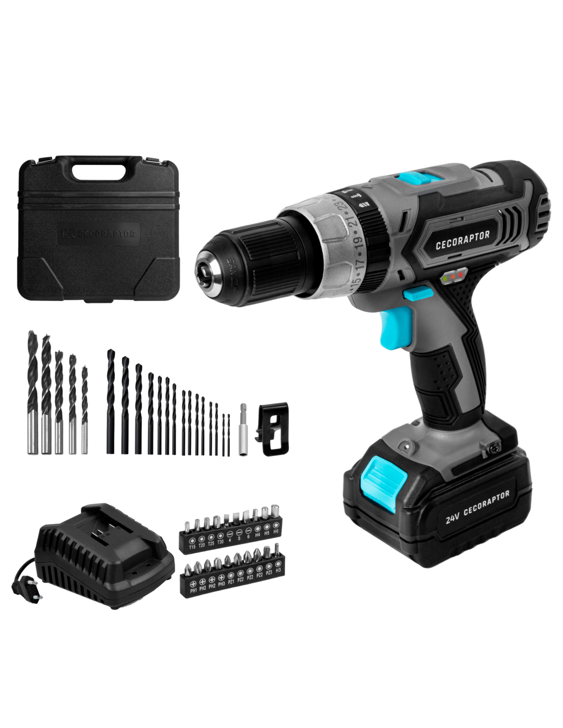 Taladro de impacto CecoRaptor Perfect ImpactDrill 2024 Advance
