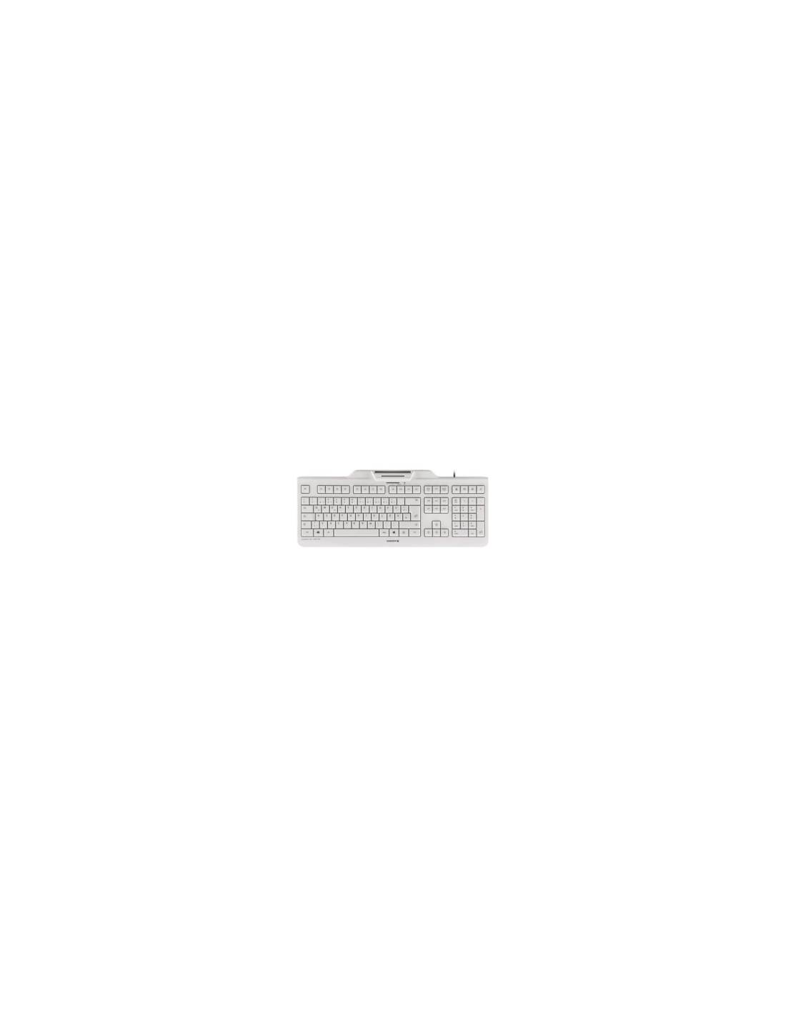 TECLADO CHERRY LECTOR CHIP USB BLANCO JK-A0100ES-0