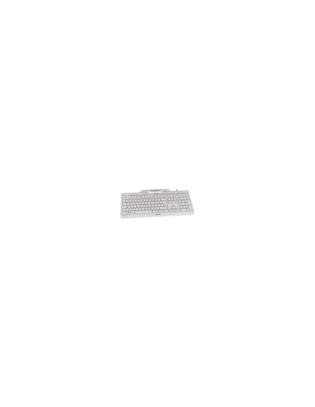 TECLADO CHERRY LECTOR CHIP USB BLANCO JK-A0100ES-0