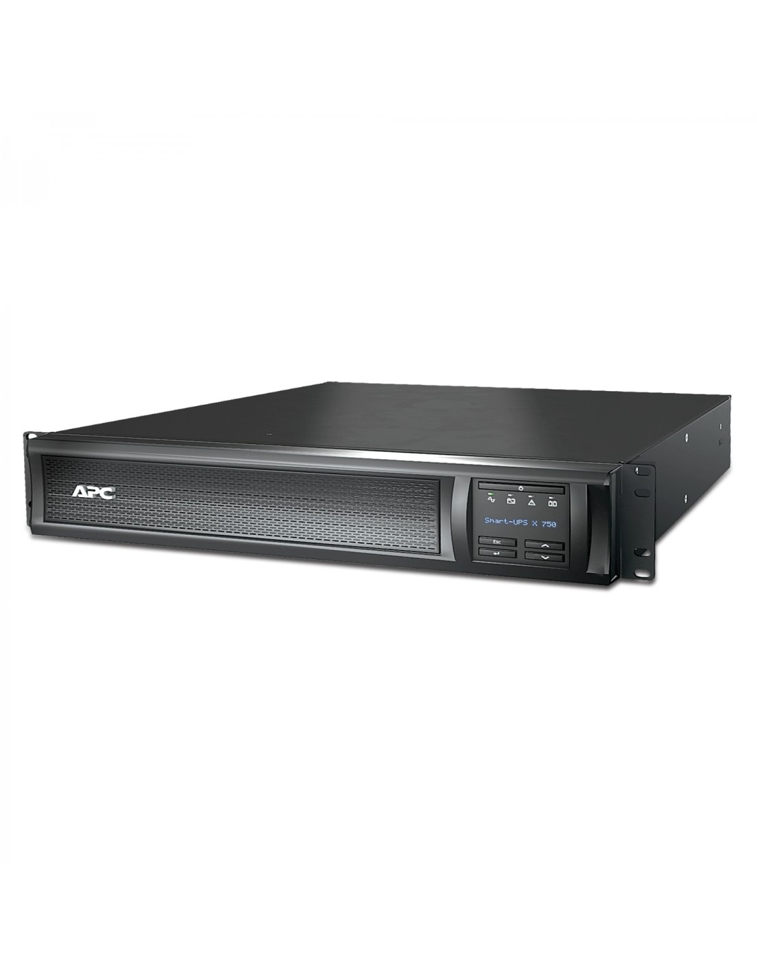 APC Smart-UPS LÍ­nea interactiva 0,75 kVA 600 W 8 salidas AC 2U Negro