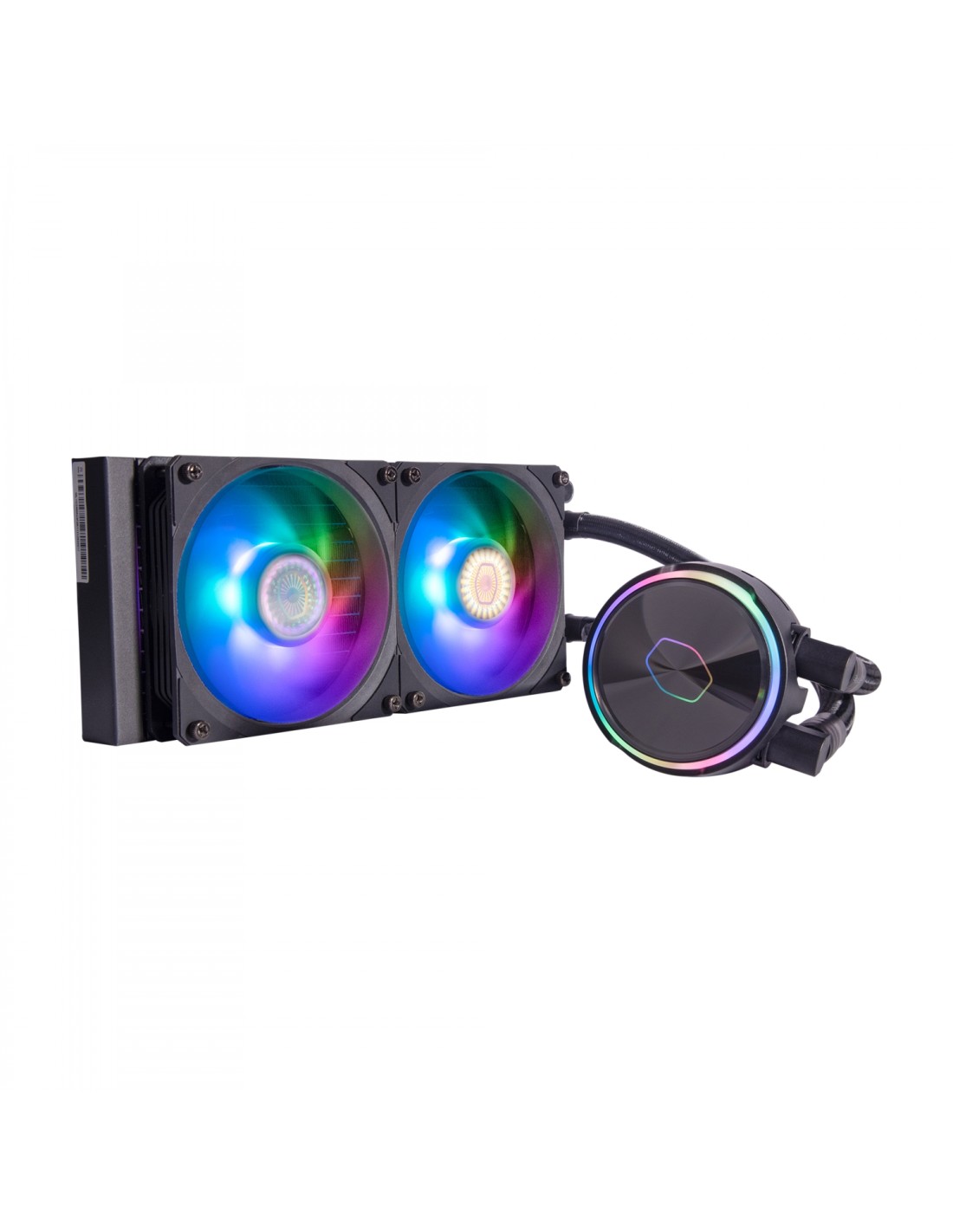 Cooler Master MasterLiquid PL240 Flux Carcasa del ordenador, Procesador Kit de refrigeración lÍ­quida 12 cm Negro