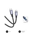 SUBBLIM CABLE PLUS 100W C-C 1m BLACK