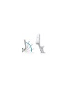 KIT MONTAJE UNIVERSAL ANTENA UBIQUITI BLANCO UB-AM
