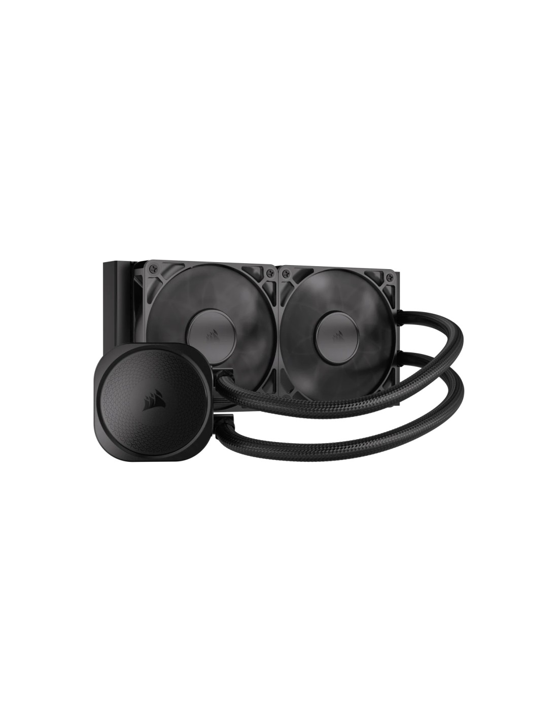 Corsair NAUTILUS 240 RS Placa base Refrigerador de aire Negro