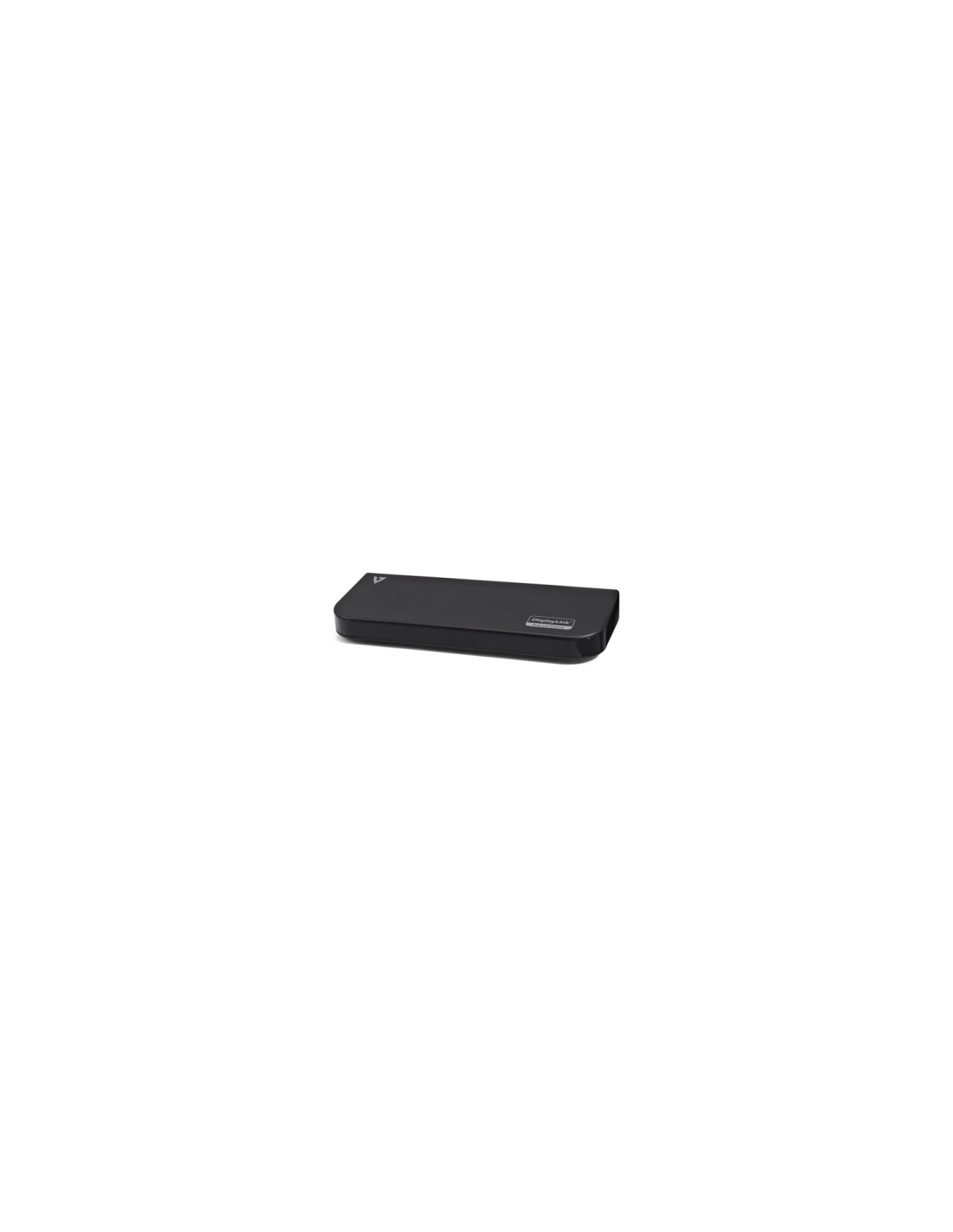 V7 UDDS2 base para portátil y replicador de puertos Acoplamiento USB 2.0 Negro