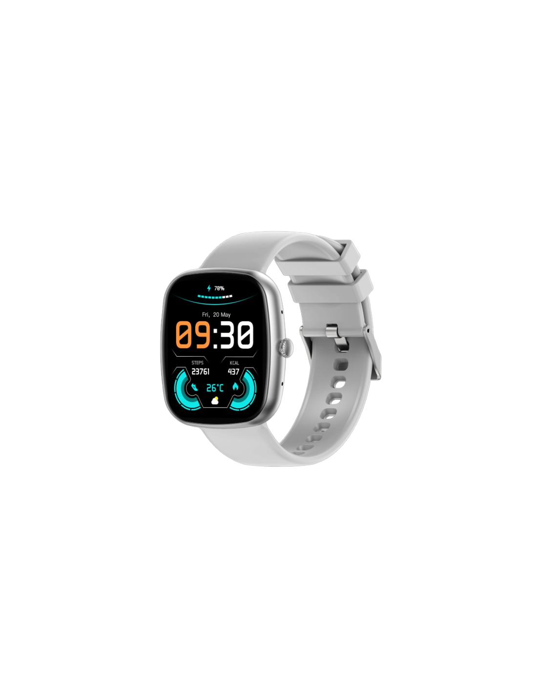 DEVIA SMARTWATCH WT5 PLATA