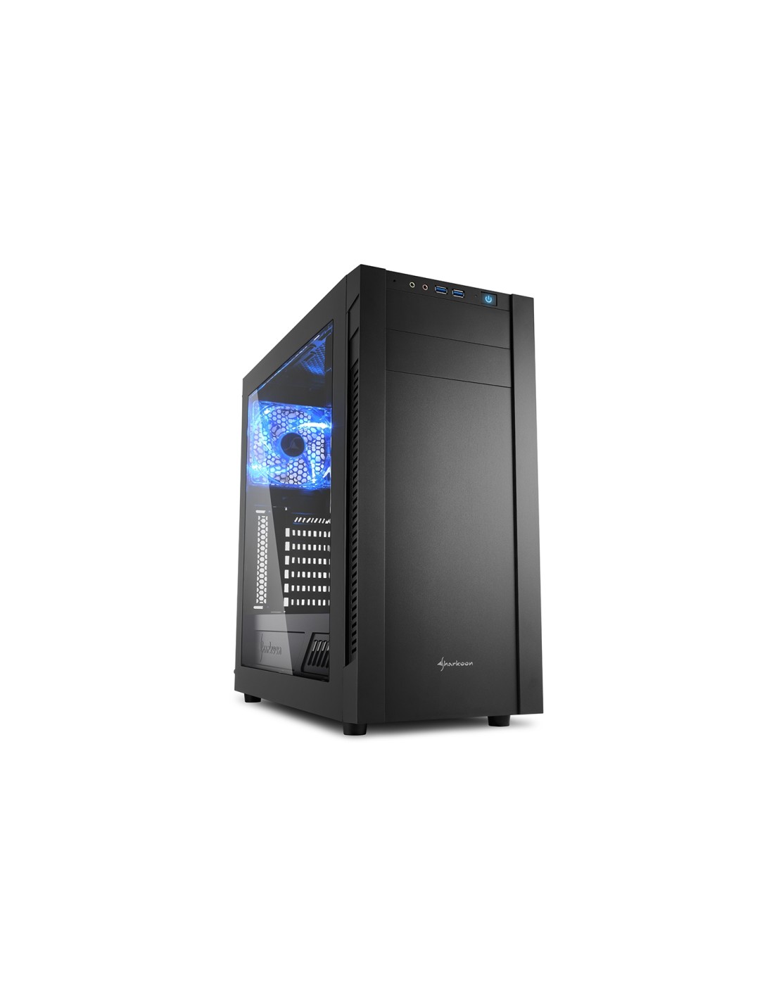 Sharkoon S25-W Midi Tower Negro