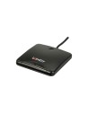 Lindy 42768 lector de tarjeta magnética Negro USB