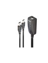 Lindy 32165 interruptor KVM Negro