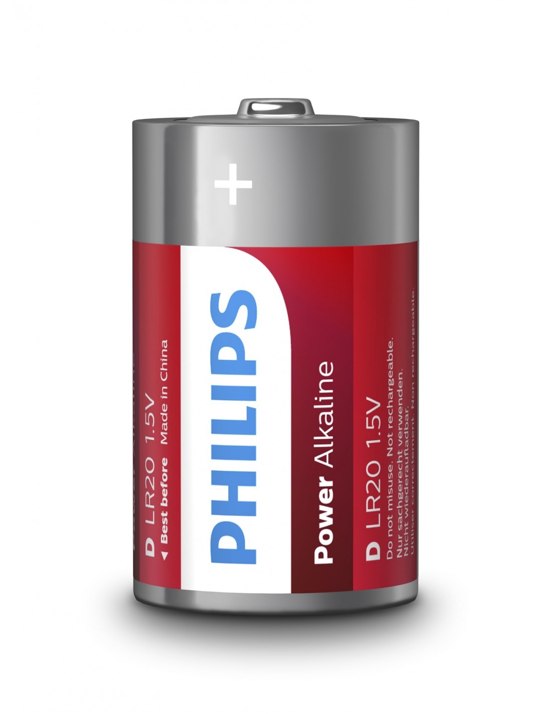 Philips Power Alkaline BaterÍ­a LR20P2B/10