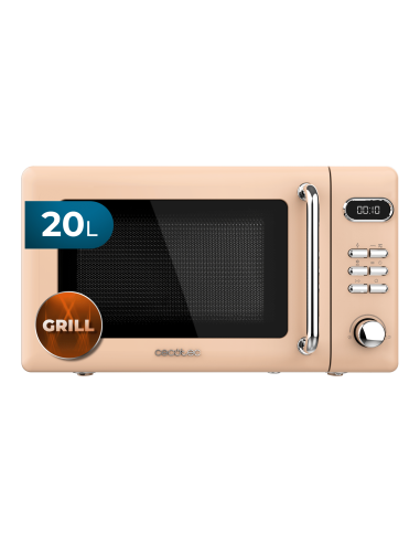 Microondas 20l con grill ProClean 5110 Retro Beige