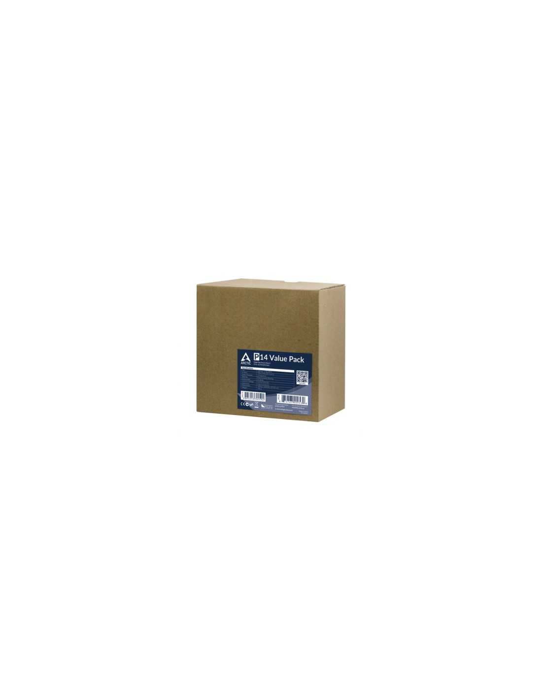 VENTILADOR CAJA ARCTIC COOLING  P14 140MM VALUE PACK 5 UNID ACFAN00136A
