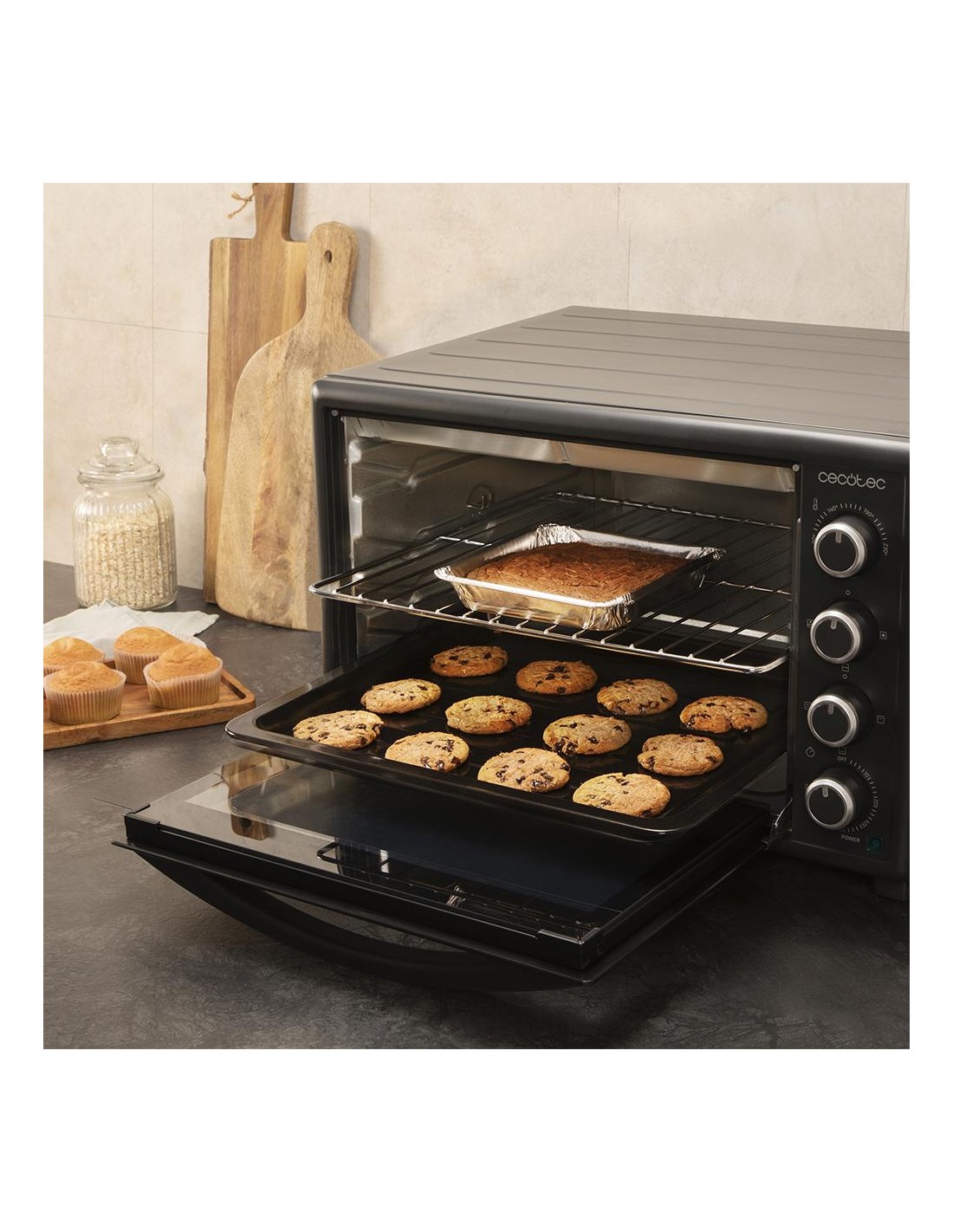 Horno de sobremesa Bake&Toast 6090 Black Gyro