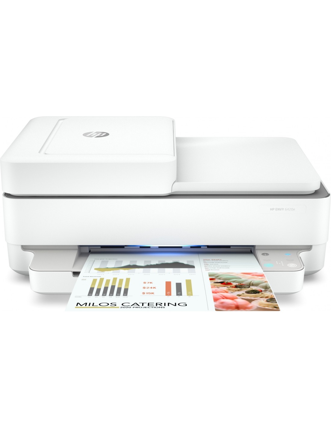 Hp Envy 6420e Impresora multifuncion inyeccion de tinta termica A4 4800 x 1200dpi 10 ppm wifi blanco