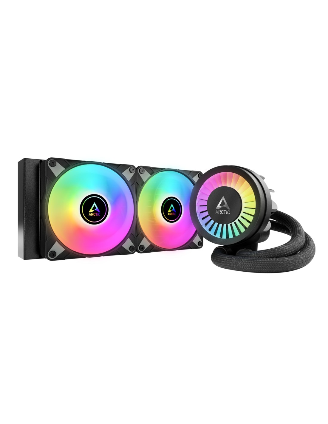 ARCTIC Liquid Freezer III 280 A-RGB Procesador Sistema de refrigeración líquida todo en uno 14 cm Negro 1 pieza(s)