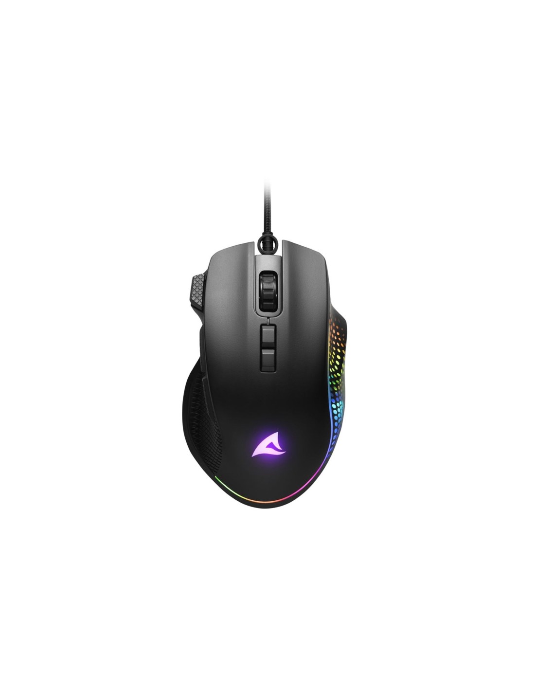 Sharkoon SHARK Force 3 ratón Juego mano derecha USB tipo A Óptico 12800 DPI