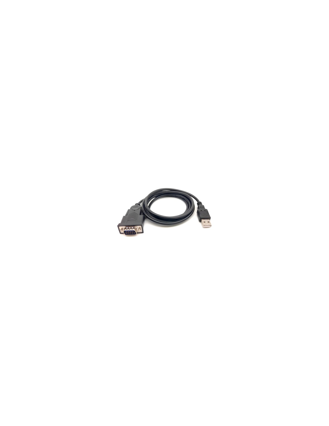 Equip 133391 cable de serie Negro 1,5 m USB tipo A DB-9