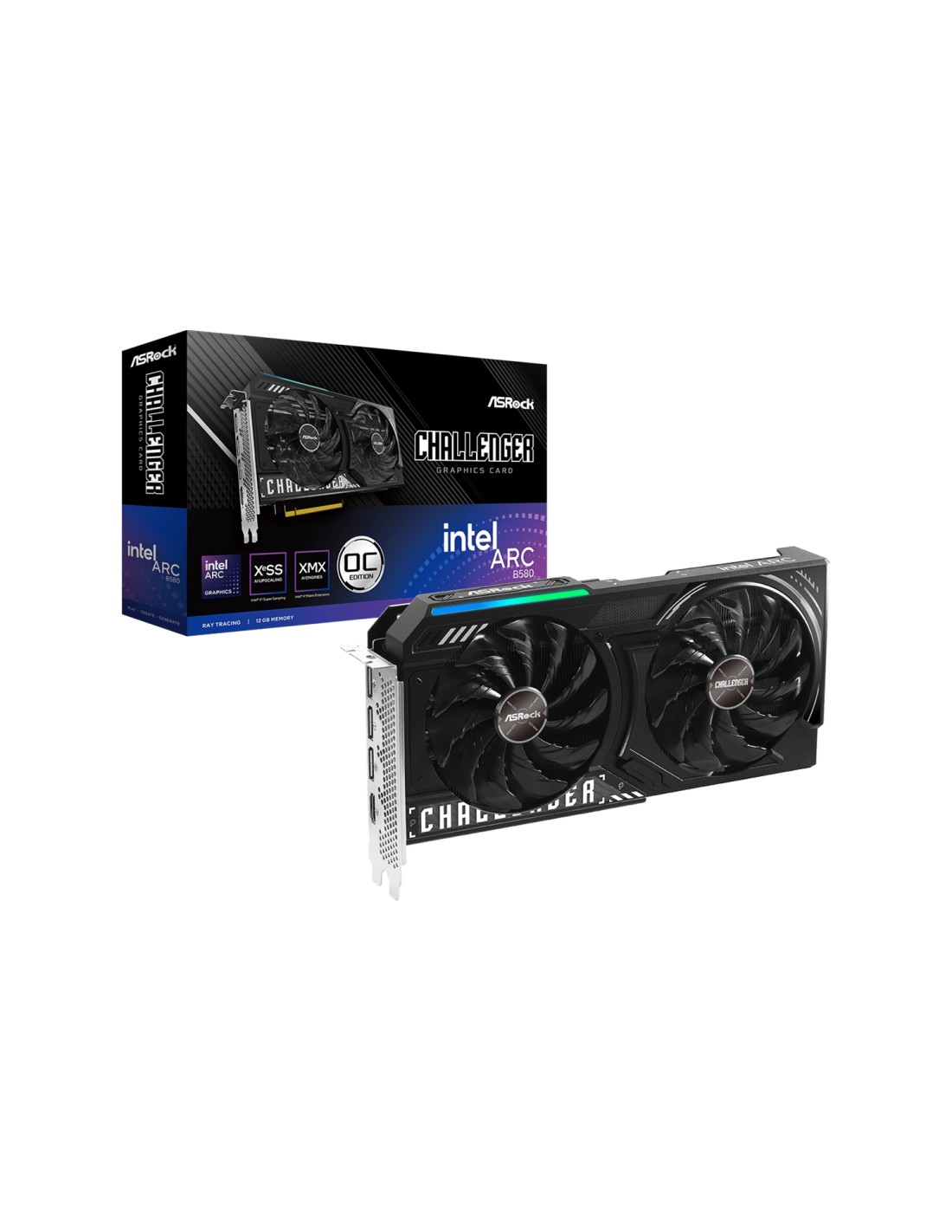 Asrock Intel Arc B580 Challenger 12GB OC GDDR6