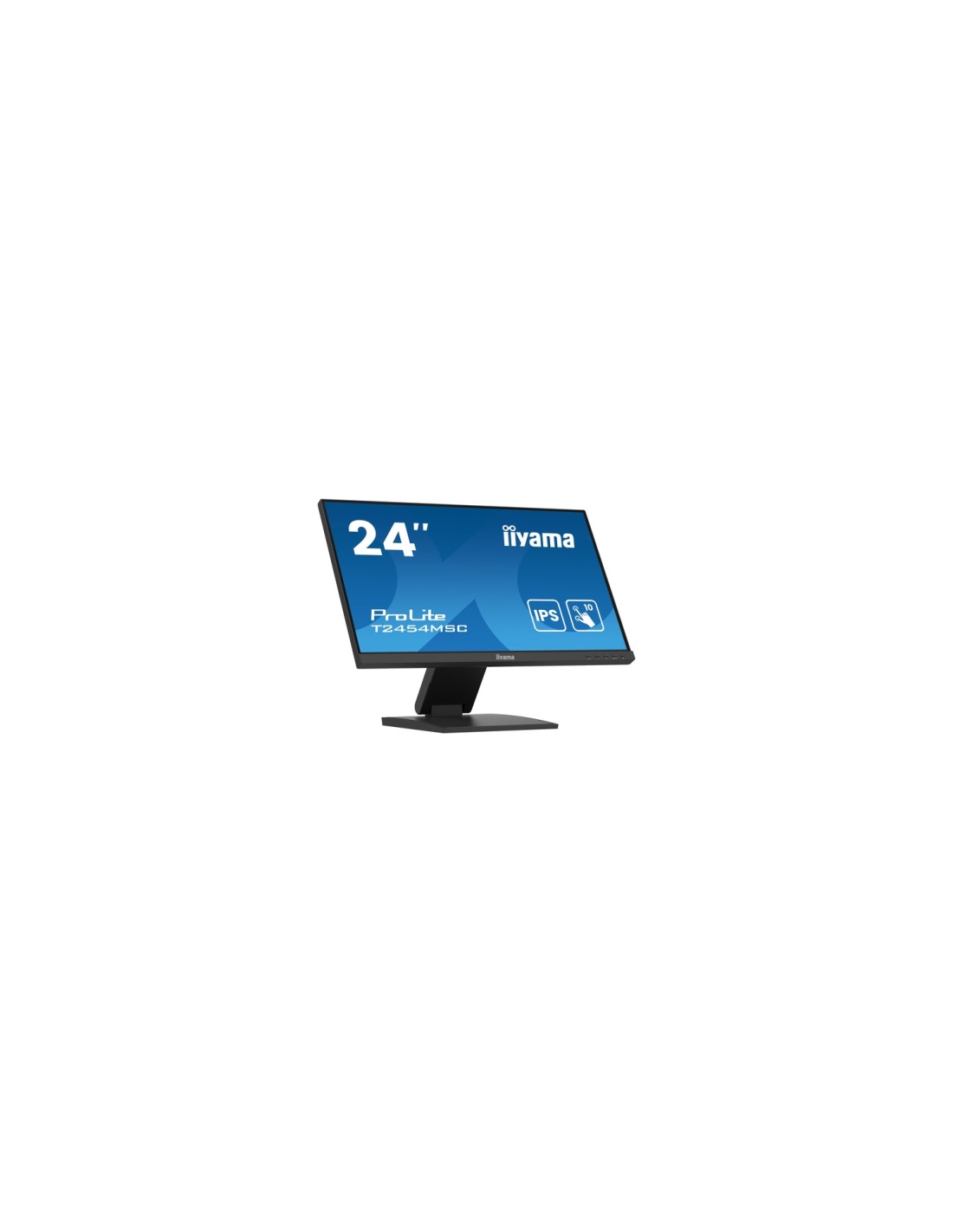 iiyama ProLite T2454MSC-B2AG pantalla para PC 60,5 cm (23.8") 1920 x 1080 Pixeles Full HD LED Pantalla táctil Multi-usuario Negr