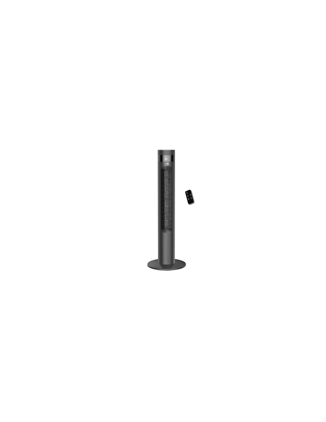 VENTILADOR DE TORRE 50W 3 VELOCIDADES PANTALLA LED MUVIP