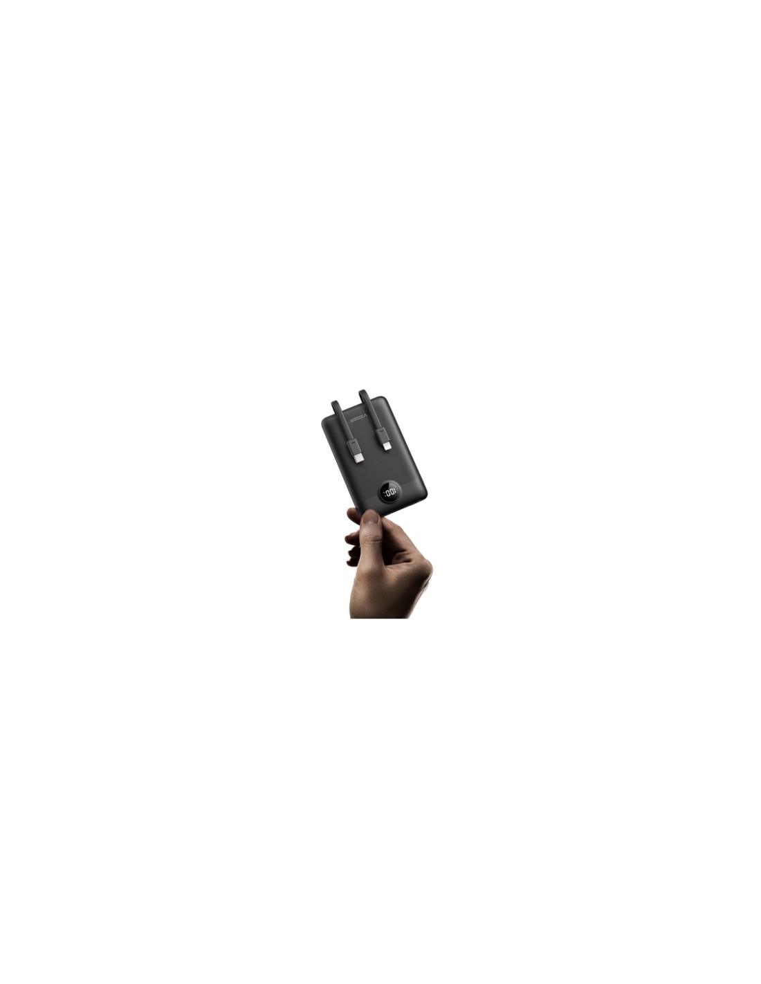 VEGER C11 VG-W1170 PowerBank 10000mAh smallest PD20W with cables bulit-in