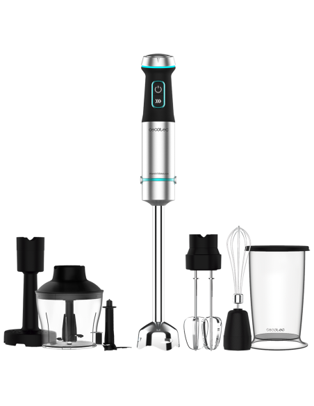 Batidoras de mano Power TitanBlack 1200 XL PerfectCream&Crush