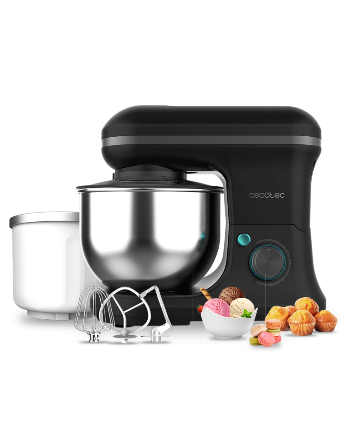 Cecomixer Easy Versatile 5L 1200W Ice-Cream
