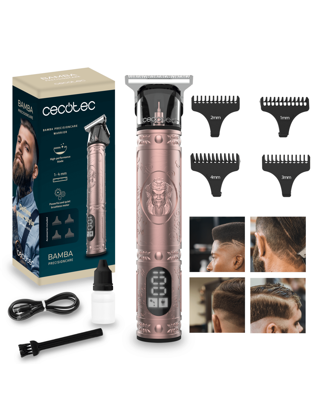 Perfiladora de pelo Bamba PrecisionCare Warrior