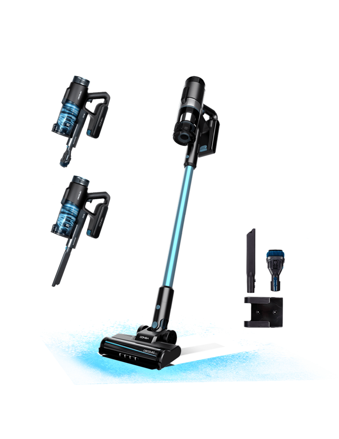 Aspirador vertical Conga Rockstar 1500 DeepClean X-Treme