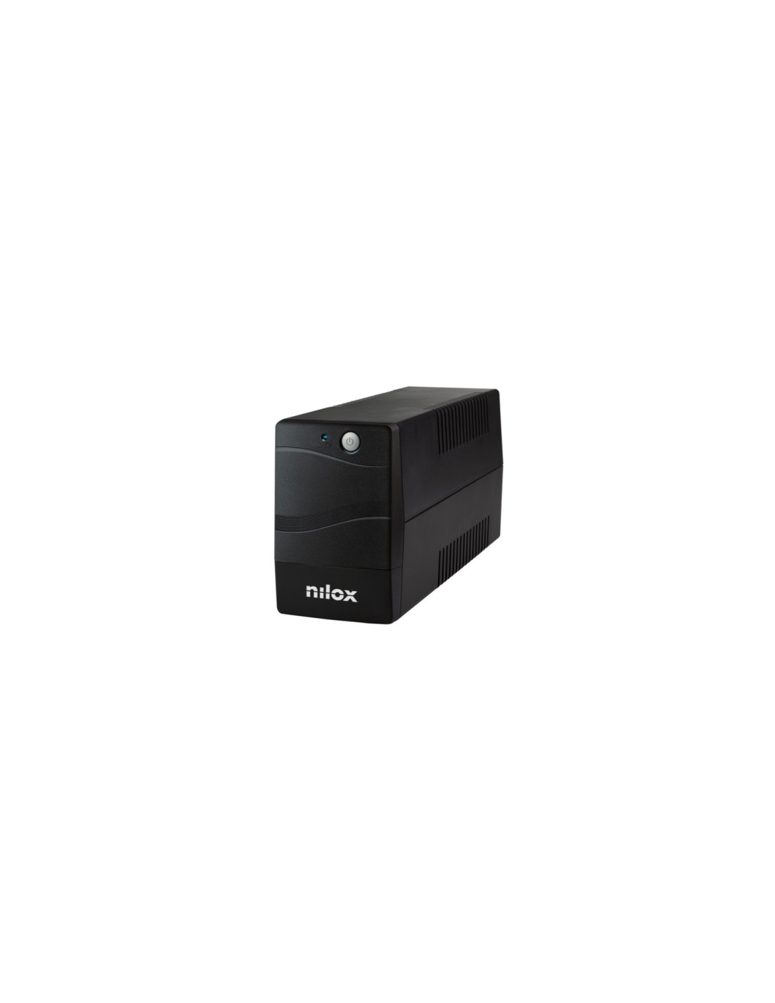 Nilox UPS PREMIUM LINE INT. LÍ­nea interactiva 600 VA 0,6 kVA 420 W Negro