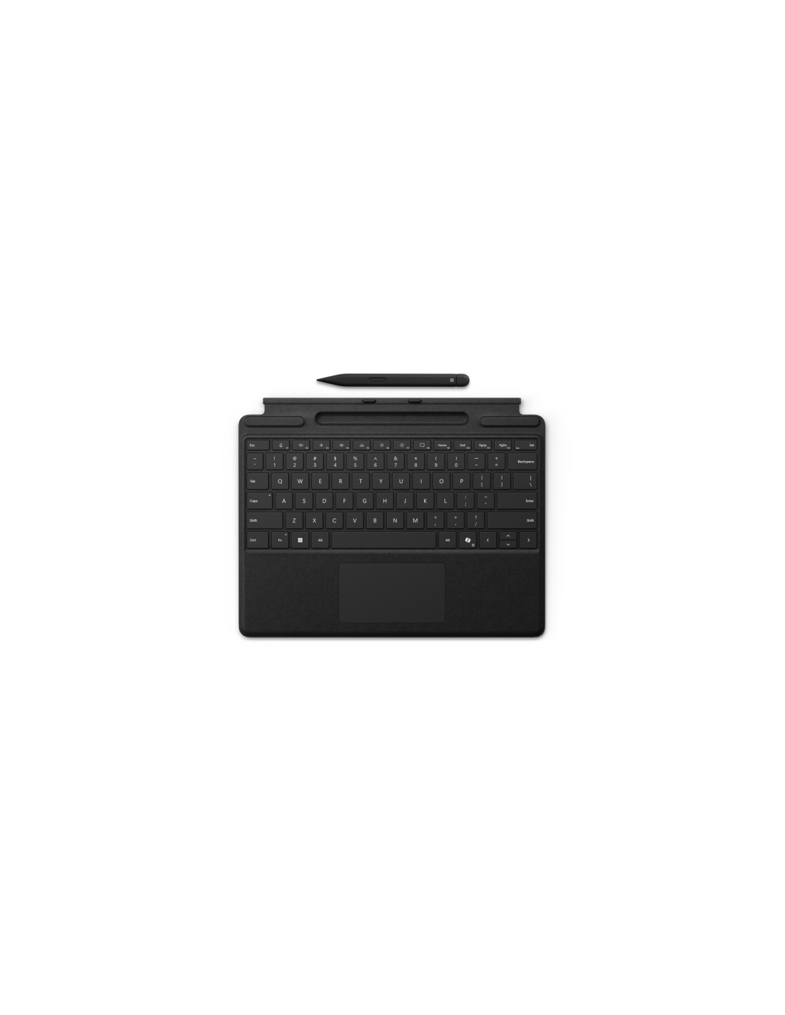 Microsoft Surface Pro Keyboard with Slim Pen for Business AZERTY Francés Microsoft Cover port Negro
