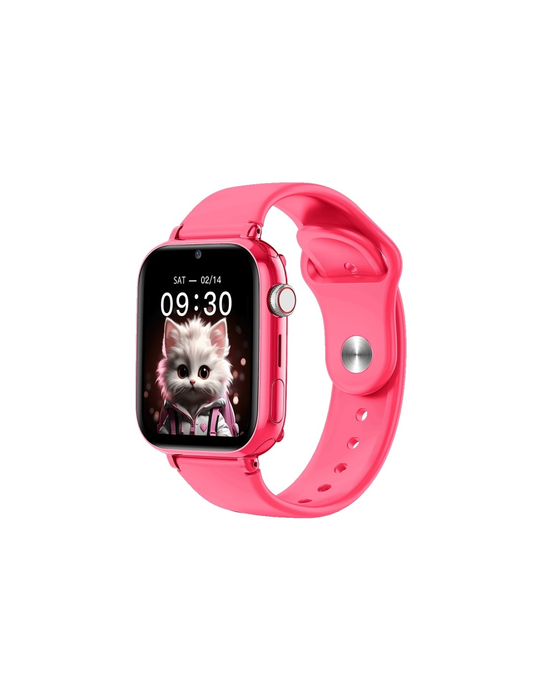 MaxCom FW59 Kiddo 4G Pink 4,7 cm (1.85") IPS 27 mm Digital 240 x 280 Pixeles Pantalla táctil Rosa GPS (satélite)