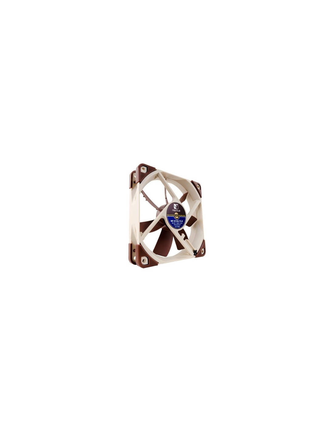 NOCTUA Carcasa del ordenador Ventilador 12 cm Beige, Marrón