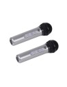 Trevi EM 415 R Negro, Plata Micrófono para karaoke