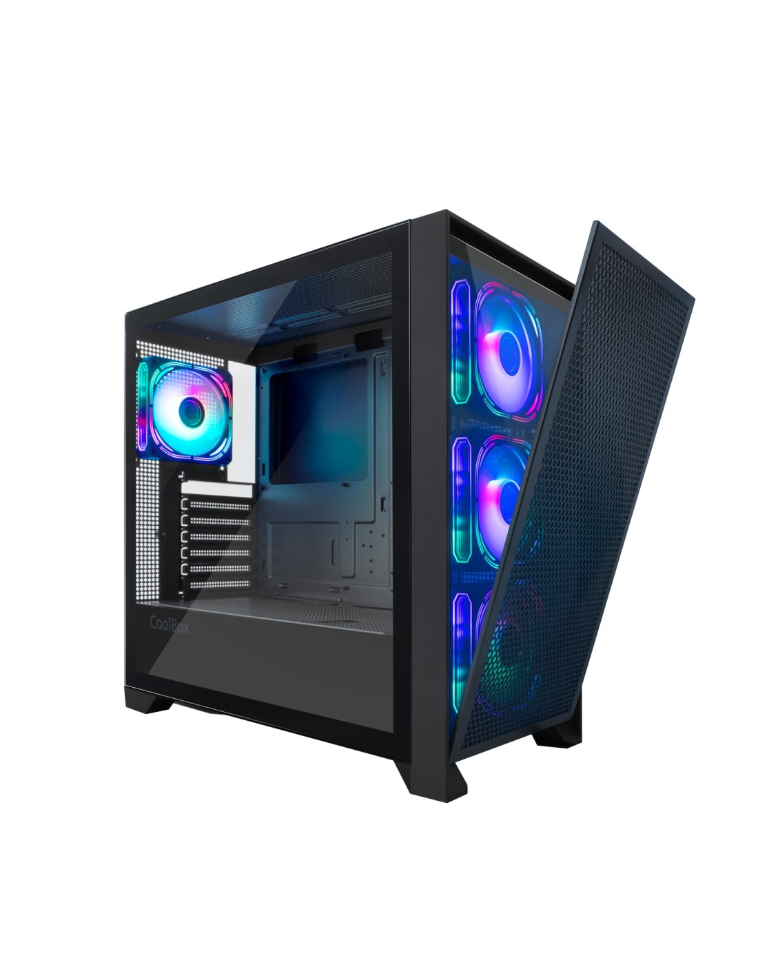 CoolBox GE2000 DualView Torre Negro