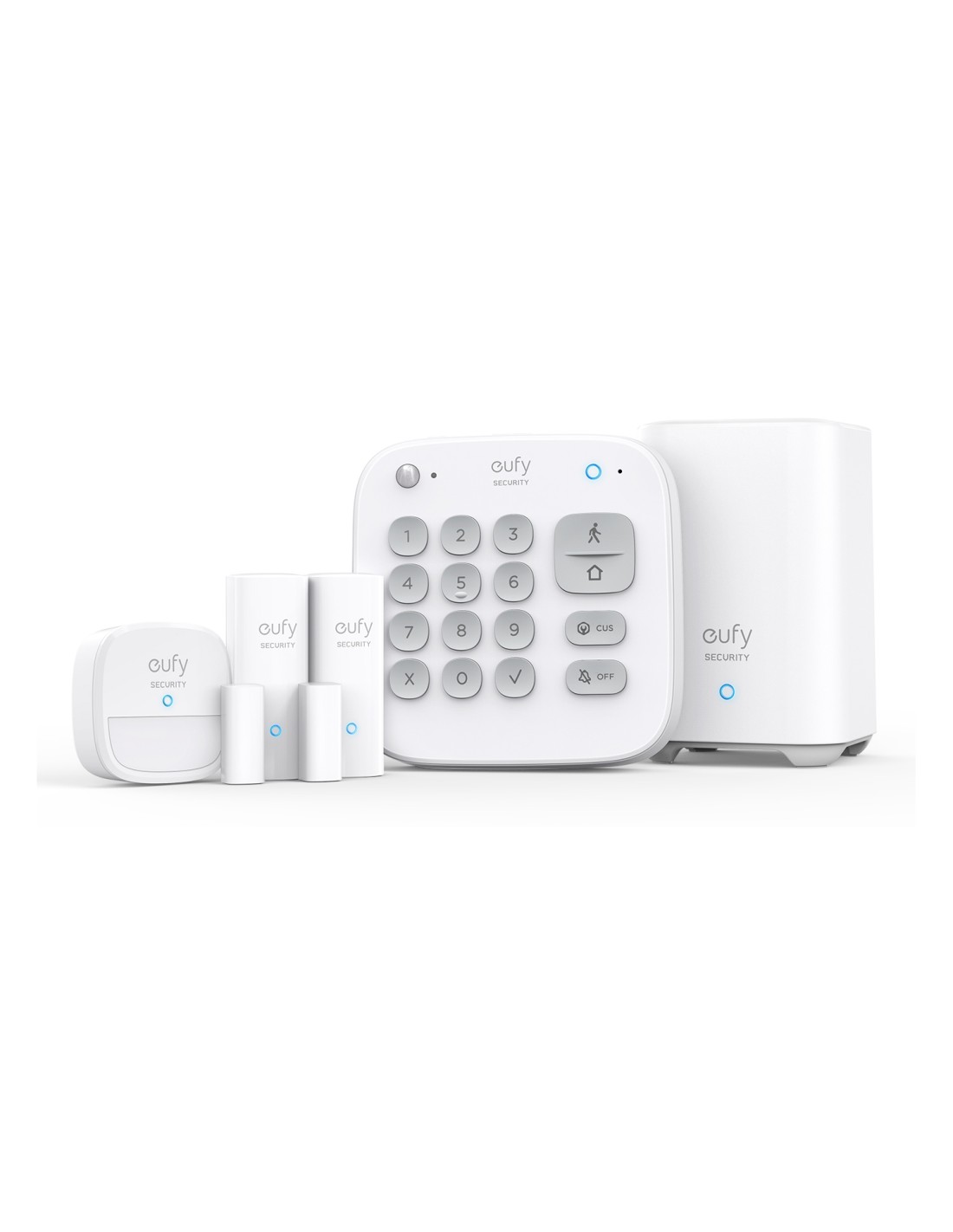 Eufy Security 5 piezas Smart Home Set, sistema de seguridad inteligente para el hogar, con cerradura de puerta, sensor de movimi