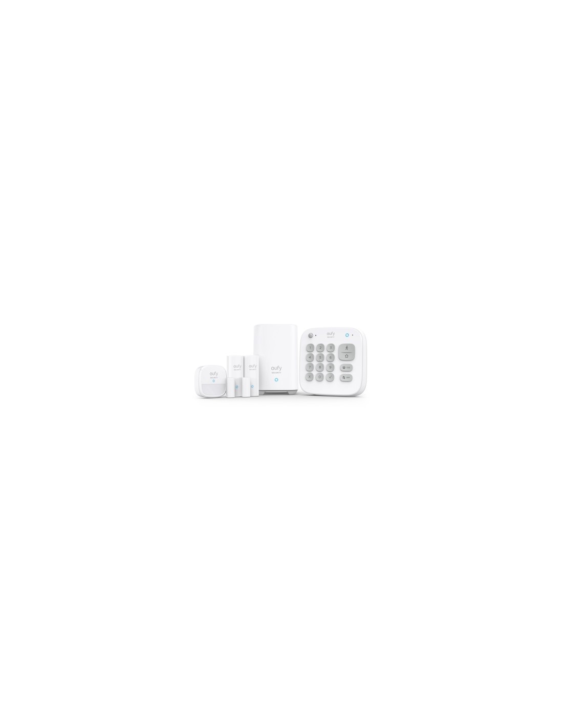 Eufy Security 5 piezas Smart Home Set, sistema de seguridad inteligente para el hogar, con cerradura de puerta, sensor de movimi