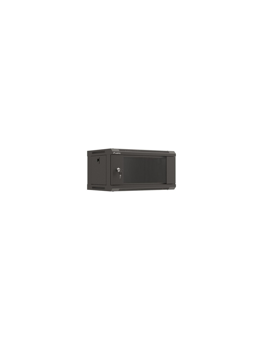 Lanberg WF03-5304-10B armario rack 4U Bastidor de pared Negro