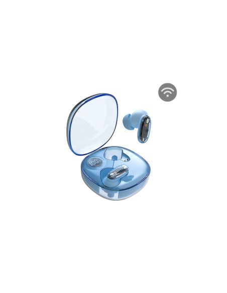 Mars Gaming MHIB2BL auricular y casco Auriculares Inalámbrico Dentro de oído Llamadas/Música USB Tipo C Bluetooth Azul