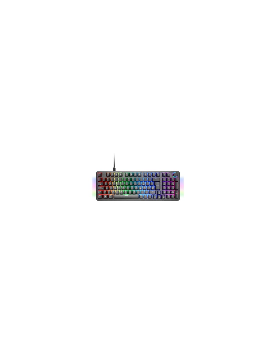 Mars Gaming MKPROYES teclado Juego USB QWERTY Español Negro