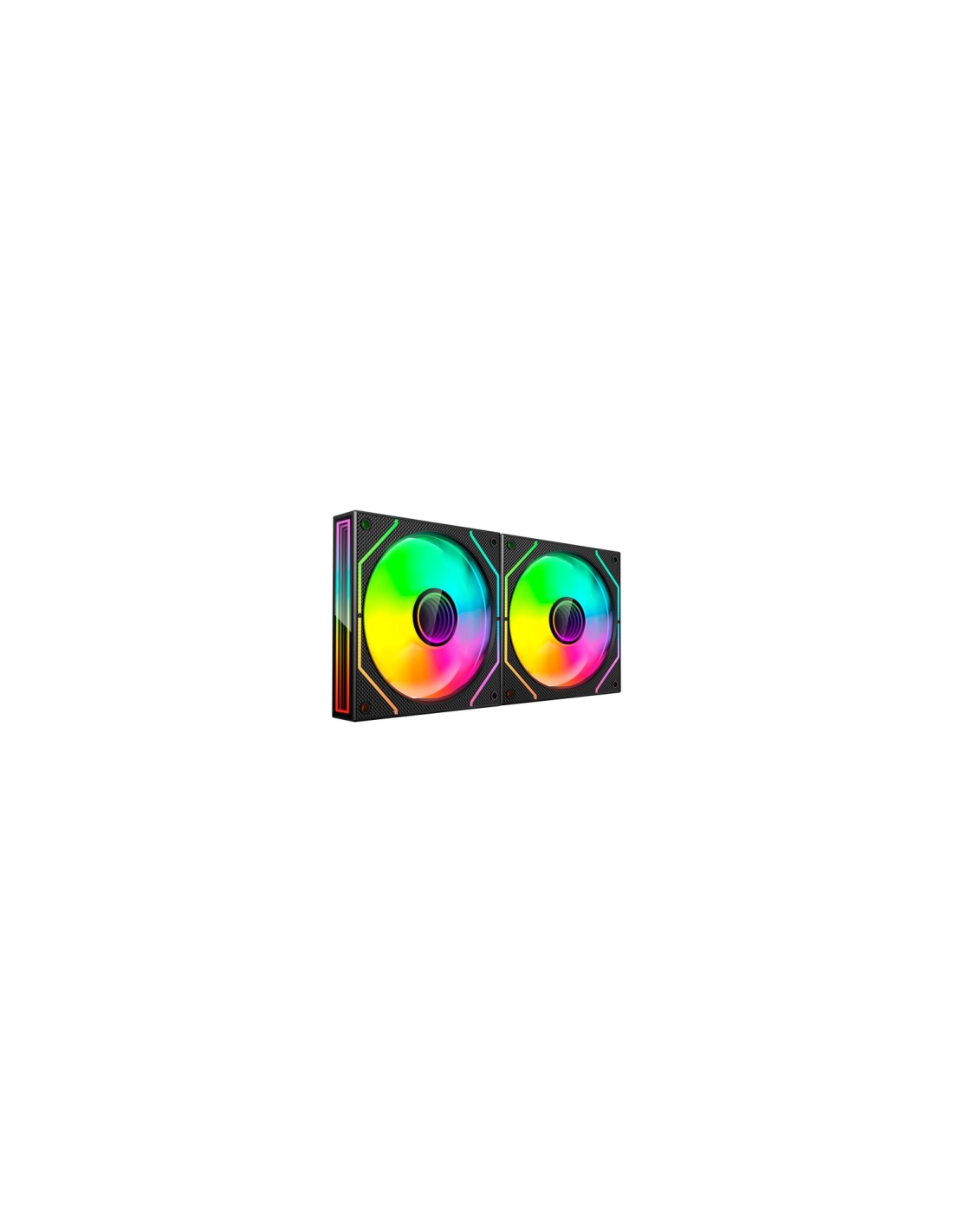 Mars Gaming MF3DPROX2 sistema de refrigeración para ordenador Carcasa del ordenador Ventilador 12 cm Negro