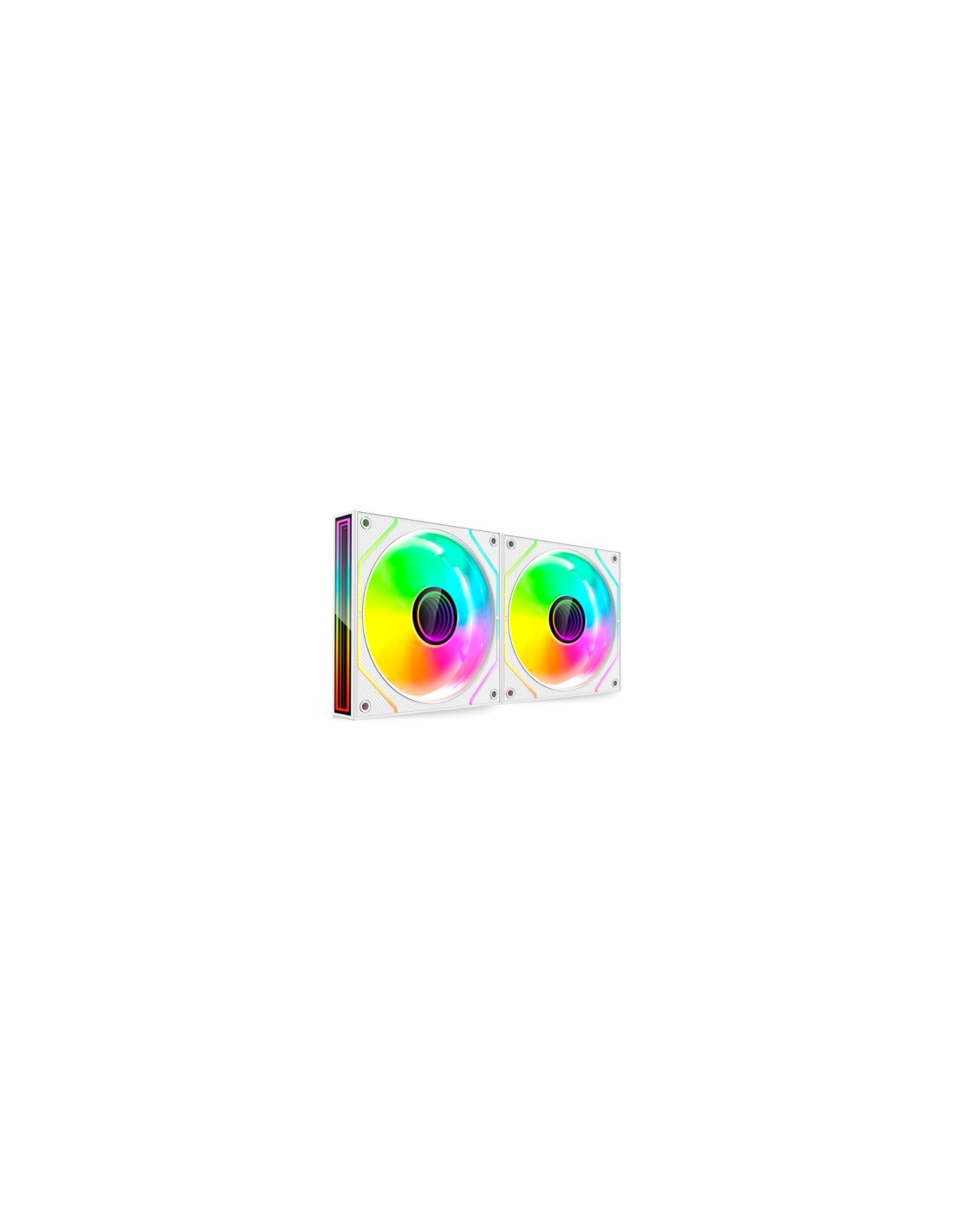 Mars Gaming MF3DPROX2W sistema de refrigeración para ordenador Carcasa del ordenador Ventilador 12 cm Blanco