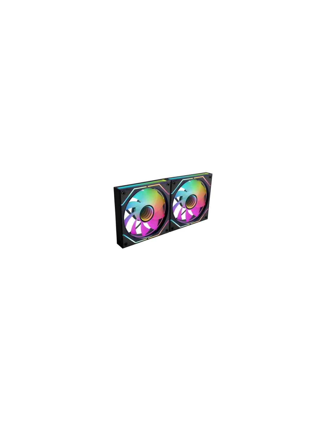 Mars Gaming MF3DPROX2R sistema de refrigeración para ordenador Carcasa del ordenador Ventilador 12 cm Negro