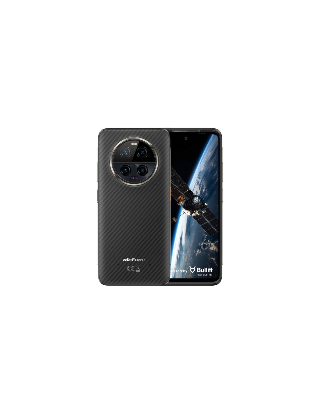 Ulefone Armor 23 Ultra 17,2 cm (6.78") Ranura híbrida Dual SIM Android 13 5G USB Tipo C 12 GB 512 GB 5280 mAh Negro