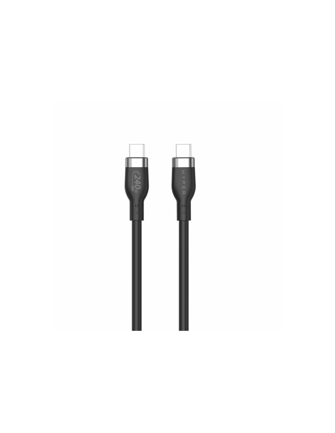 HYPER HJ4002BKGL cable USB USB 2.0 2 m USB C Negro