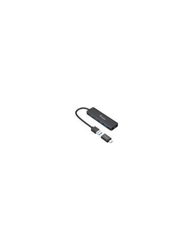 Equip 128959 hub de interfaz USB 3.2 Gen 1 (3.1 Gen 1) Type-A 5000