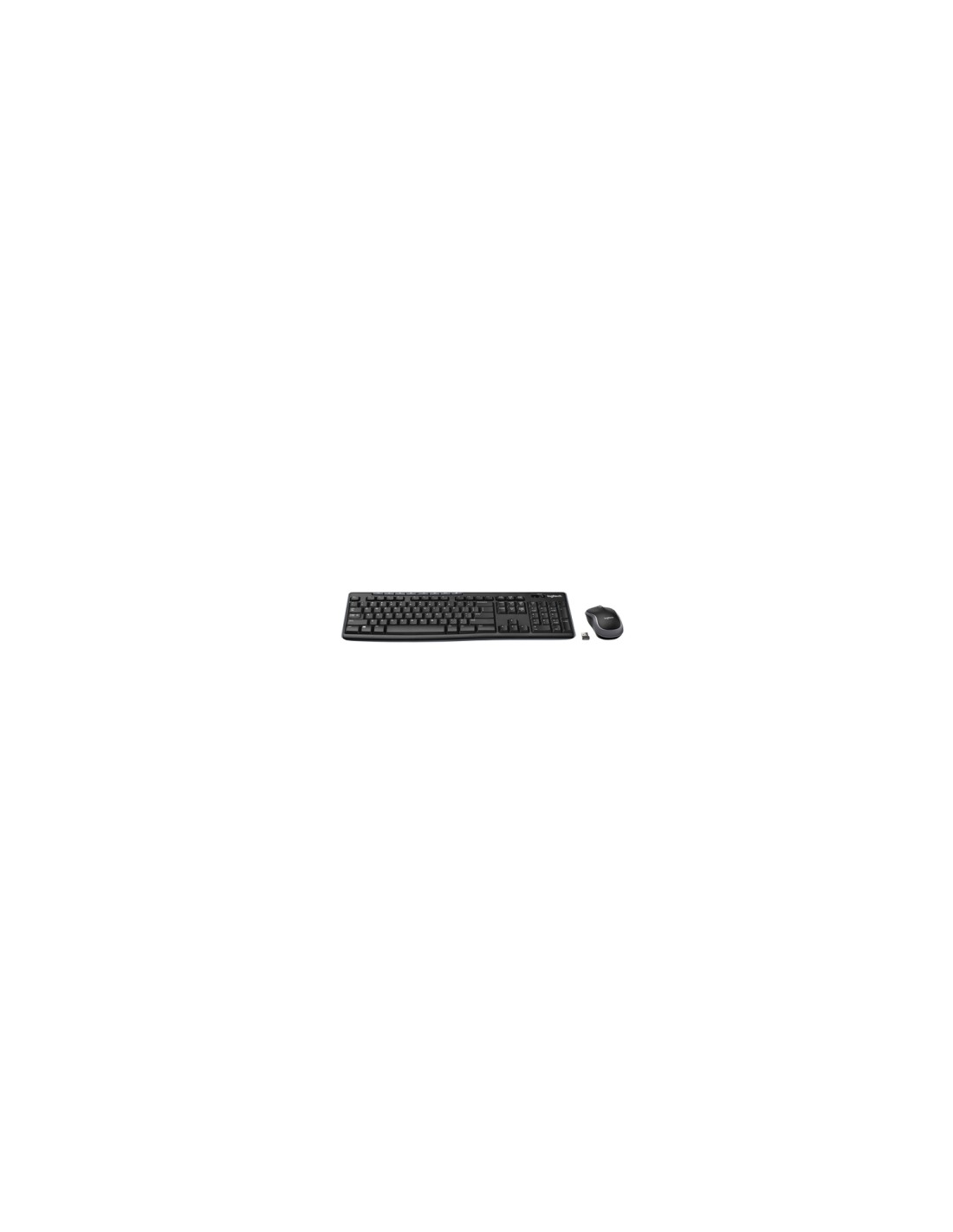 Logitech Wireless Combo MK270 teclado Ratón incluido USB QWERTY Italiano Negro