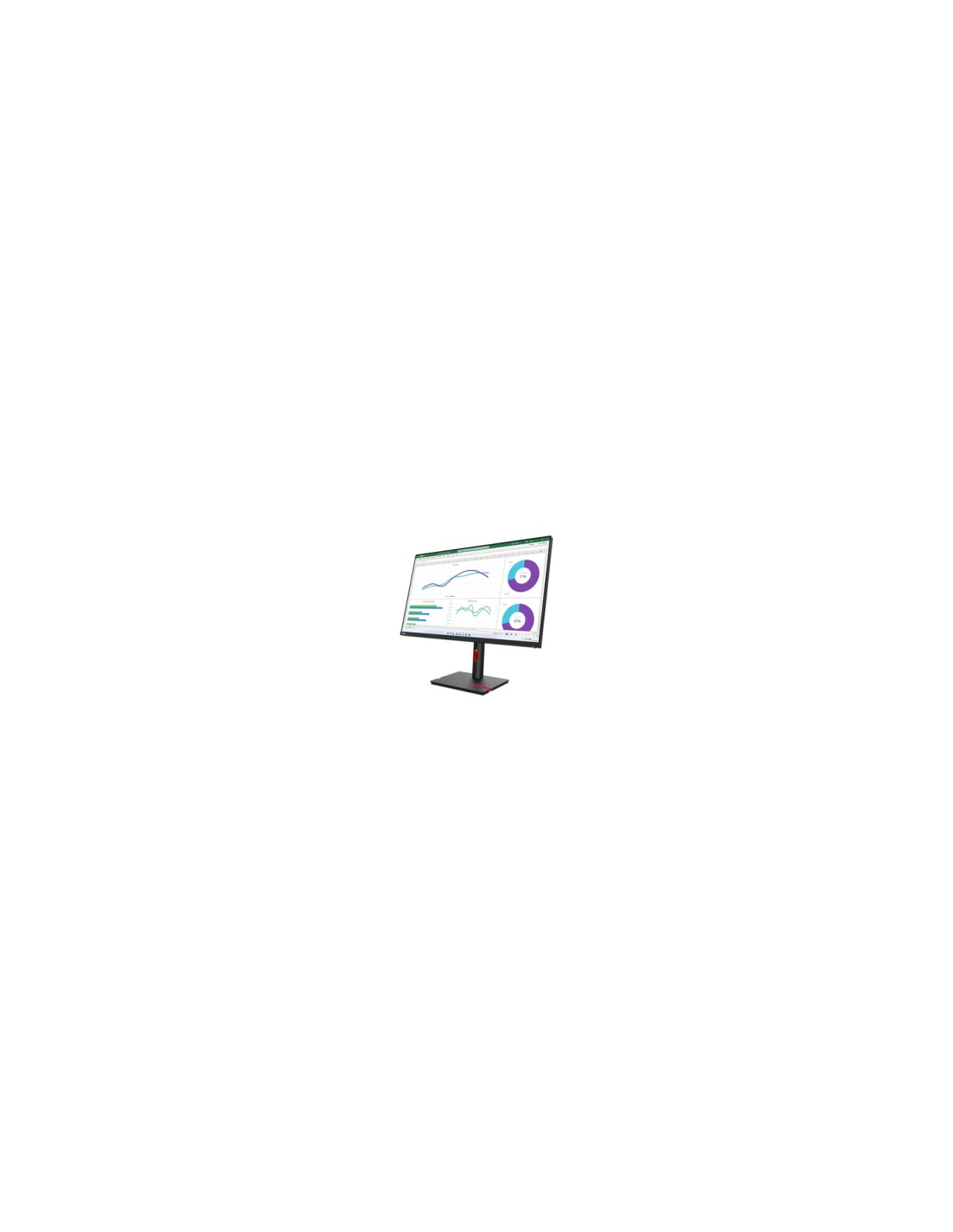 Lenovo ThinkVision T32h-30 LED display 80 cm (31.5") 2560 x 1440 Pixeles Quad HD Negro